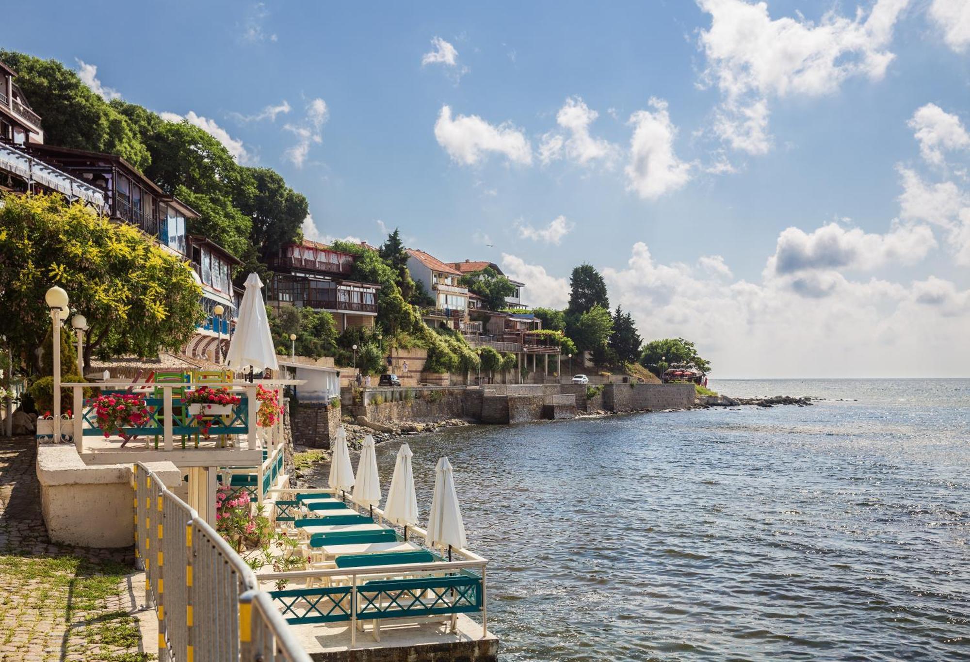 Luxury First Line Apartment With Pool By The Sea Nesebyr Zewnętrze zdjęcie