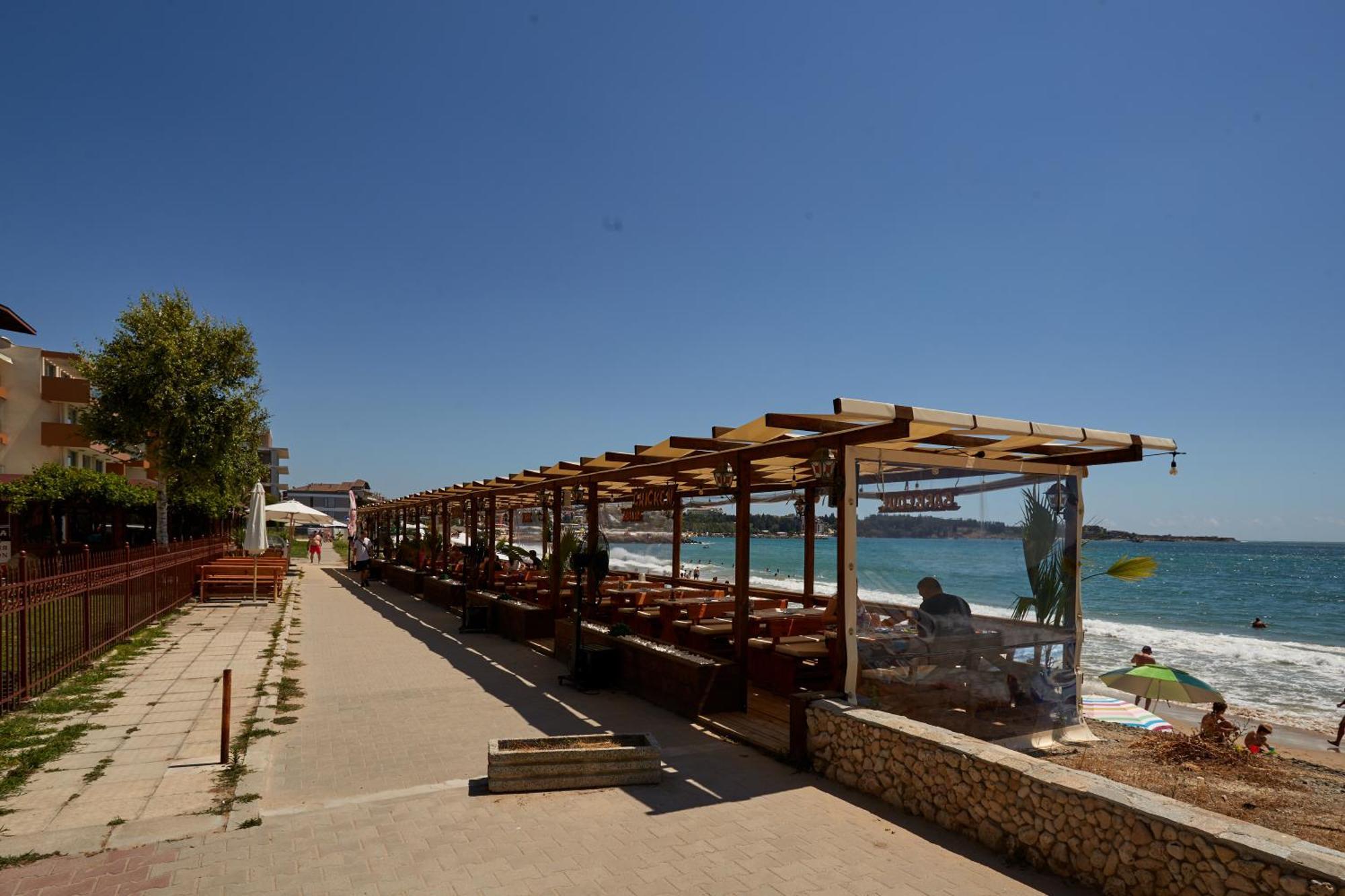 Luxury First Line Apartment With Pool By The Sea Nesebyr Zewnętrze zdjęcie