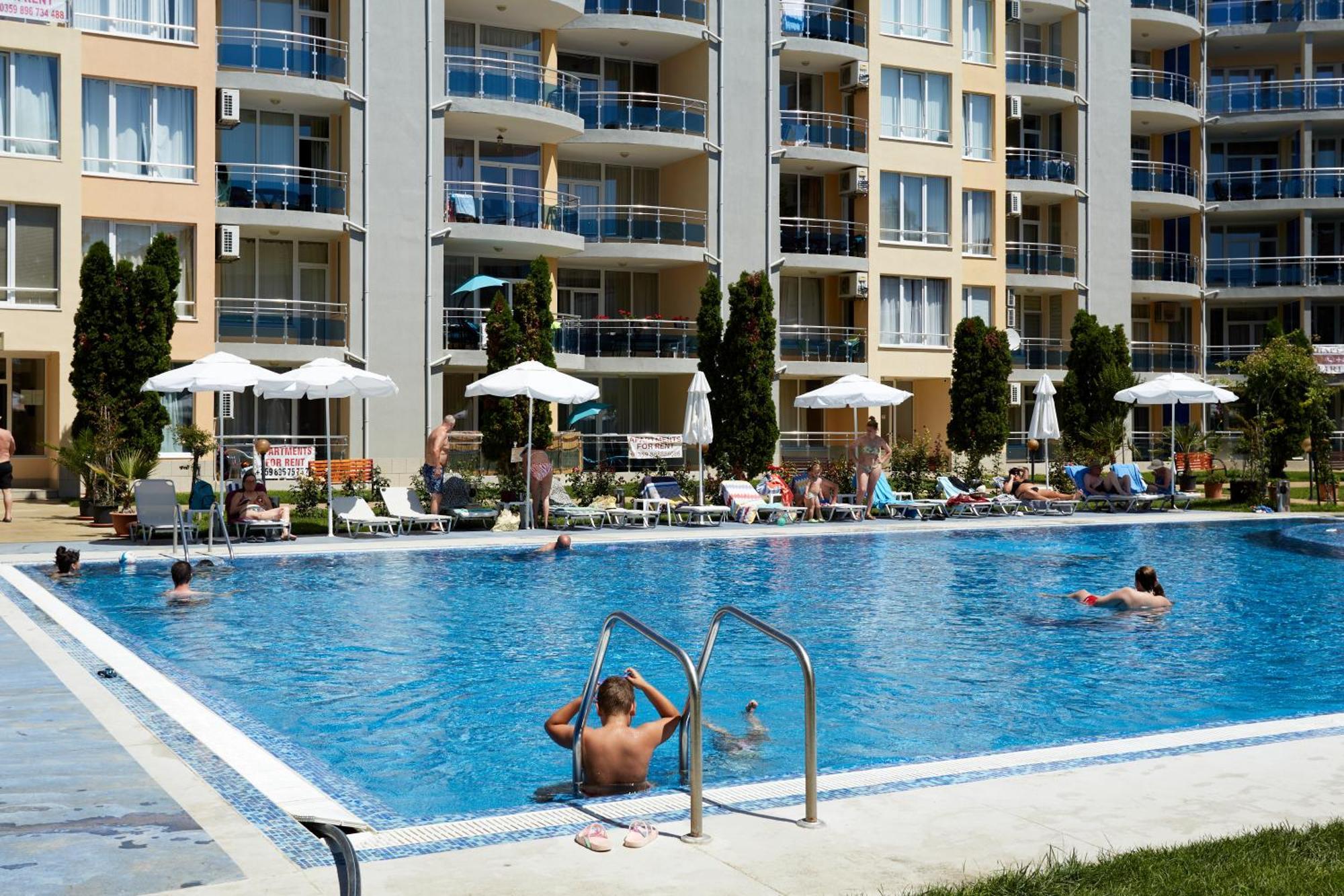 Luxury First Line Apartment With Pool By The Sea Nesebyr Zewnętrze zdjęcie